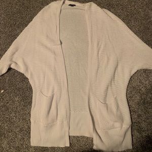 White Oversized Cardigan